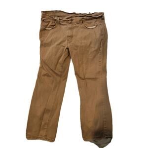 Levi's 541 Athletic Straight Leg Jeans Tan Mens 38x30